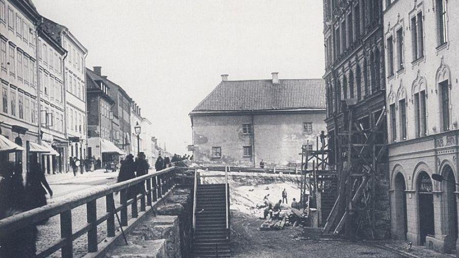 Hornsgatan sänks 10 meter, 1901