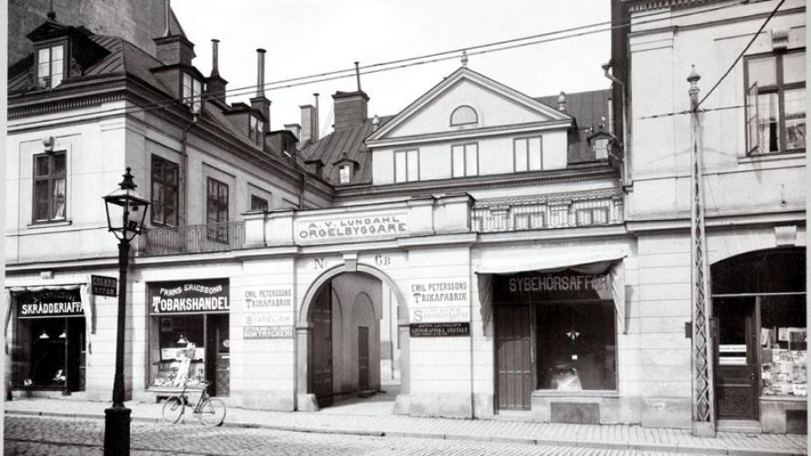 Van Eijckska palatset 3 maj 1904 Paulsgatan 6 b. Foto Larssons ateljéer 