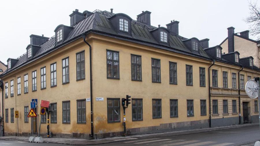 Folkskolelärarinneseminarium byggt 1905-1908 Björngårdsgatan 10